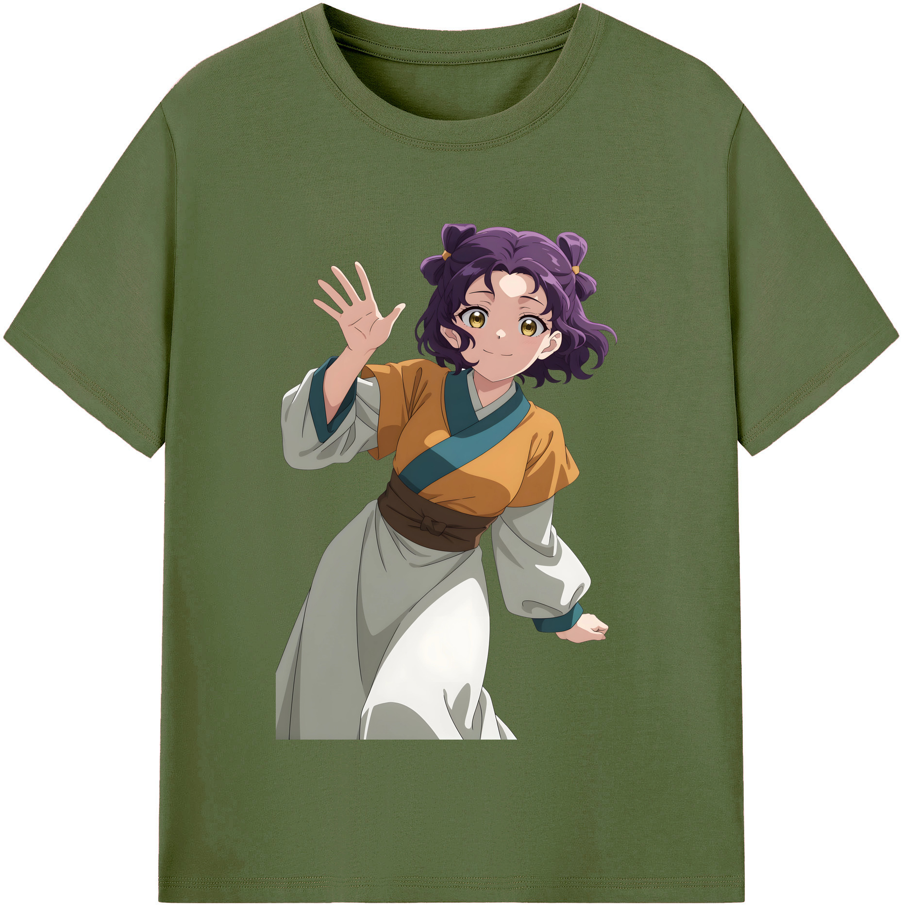 （画像用） 薬屋のひとりごと The Apothecary Diaries 綿100％半袖Tシャツ（フロントプリント）